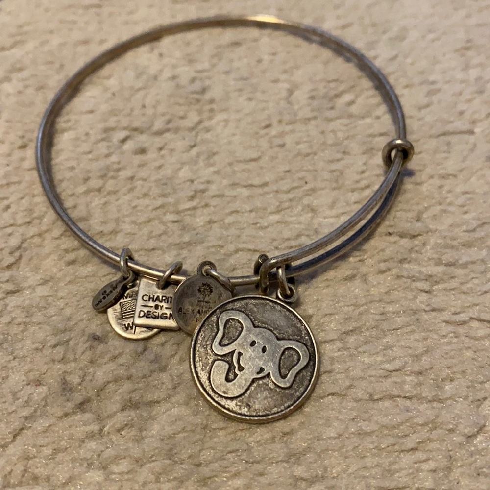 Alex And Ani Elephant Bracelet